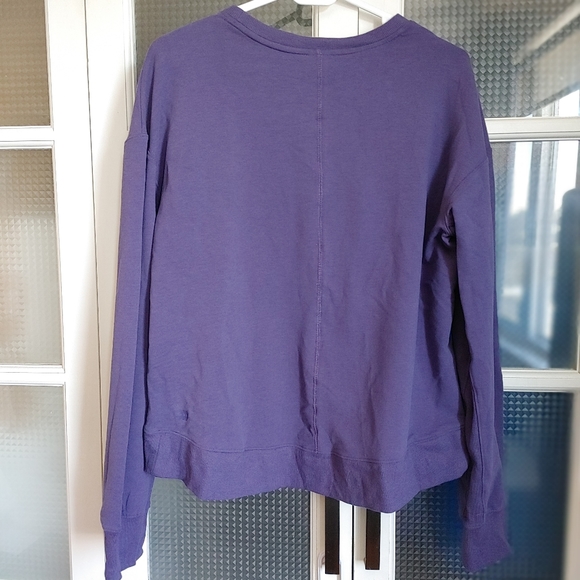 2/$35 Womens Purple Crewneck Sweatshirt - Picture 7 of 10